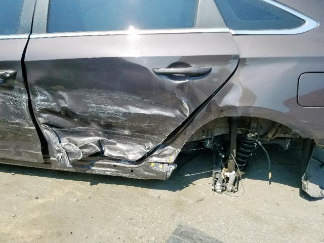 5NPE24AF4FH021228 - 2015 HYUNDAI SONATA SE GRAY photo 10