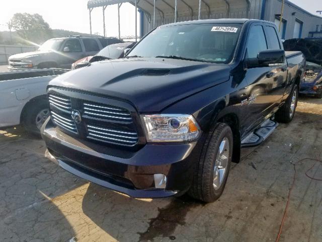 1C6RR7HT9DS534667 - 2013 RAM 1500 SPORT BLACK photo 2