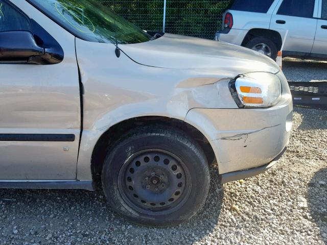 1GNDU23187D121181 - 2007 CHEVROLET UPLANDER L GRAY photo 10