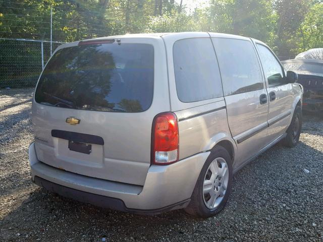 1GNDU23187D121181 - 2007 CHEVROLET UPLANDER L GRAY photo 4