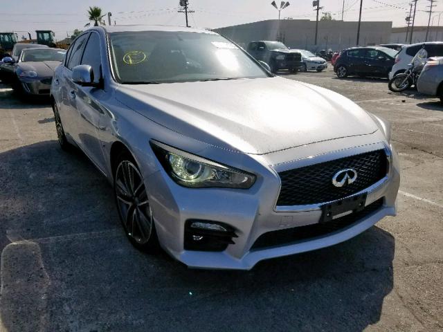 JN1BV7AP1EM680721 - 2014 INFINITI Q50 BASE SILVER photo 1