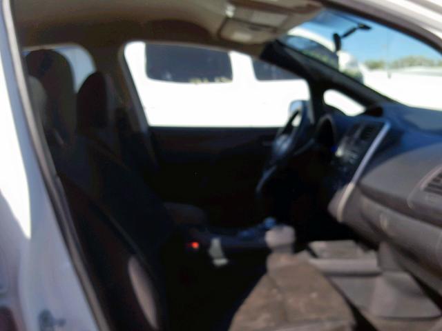 1N4AZ0CP1DC424705 - 2013 NISSAN LEAF S WHITE photo 5