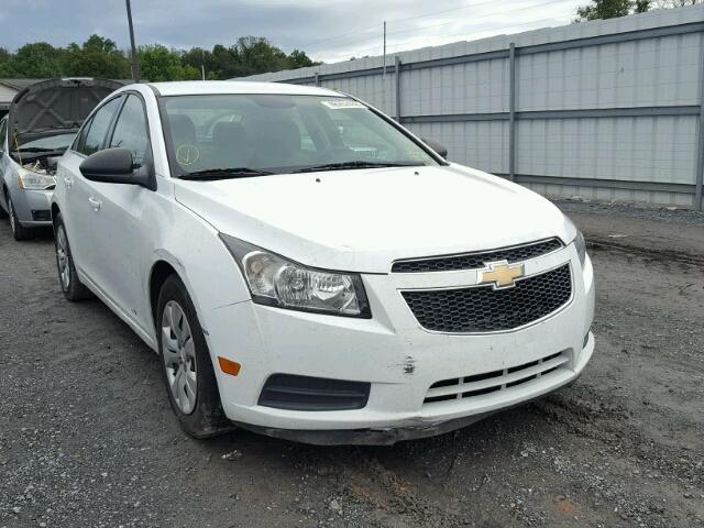 1G1PC5SH1C7395459 - 2012 CHEVROLET CRUZE LS WHITE photo 1