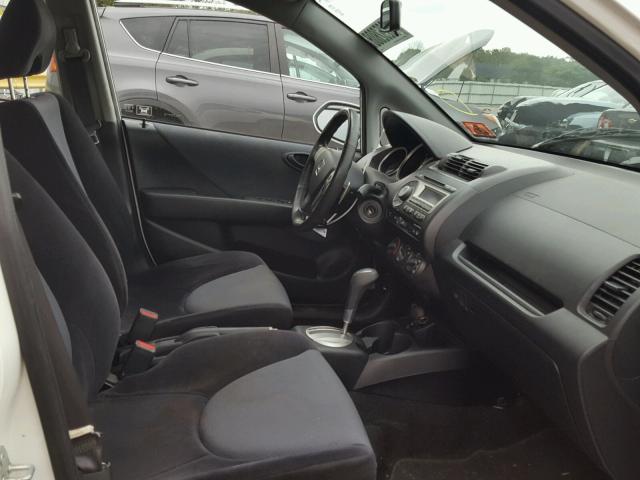 JHMGD38627S009079 - 2007 HONDA FIT S 白色 照片 5