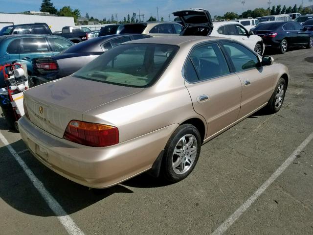 19UUA5661YA064899 - 2000 ACURA 3.2TL GOLD photo 4