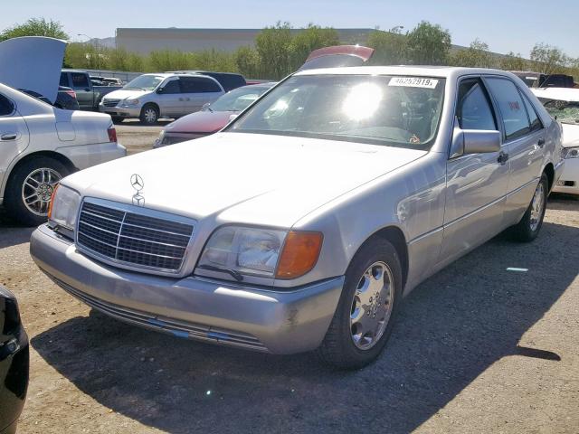 WDBGA51EXRA184792 - 1994 MERCEDES-BENZ S 500 SILVER photo 2