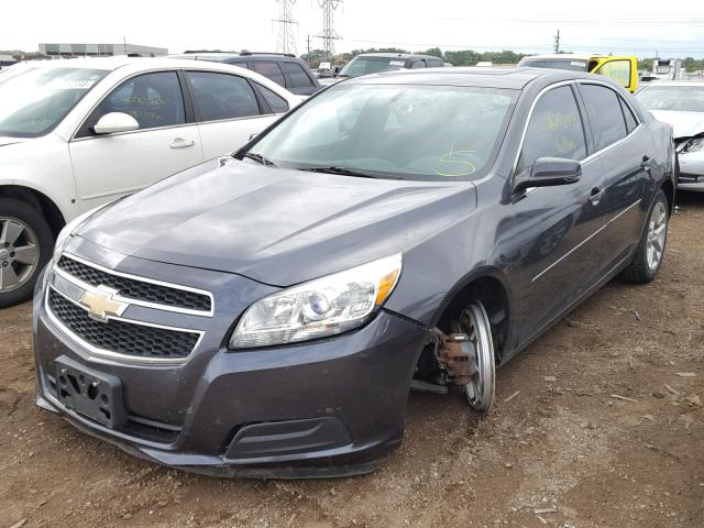 1G11C5SA4DF134522 - 2013 CHEVROLET MALIBU 1LT GRAY photo 2