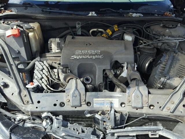 2G4WF521341191592 - 2004 BUICK REGAL GS BLACK photo 7