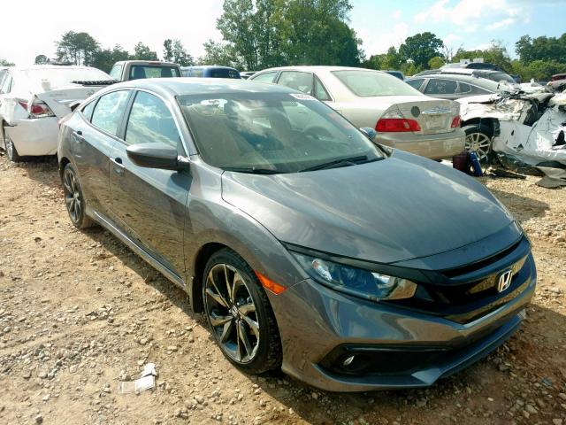 2HGFC2F87KH524725 - 2019 HONDA CIVIC SPOR GRAY photo 1