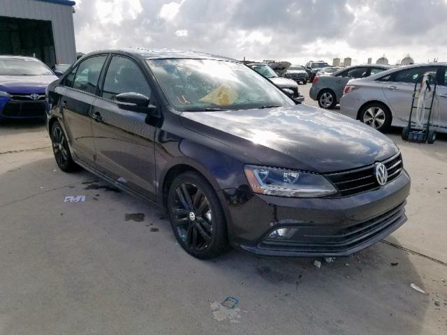 3VWD17AJ0JM215372 - 2018 VOLKSWAGEN JETTA SPOR BLACK photo 1