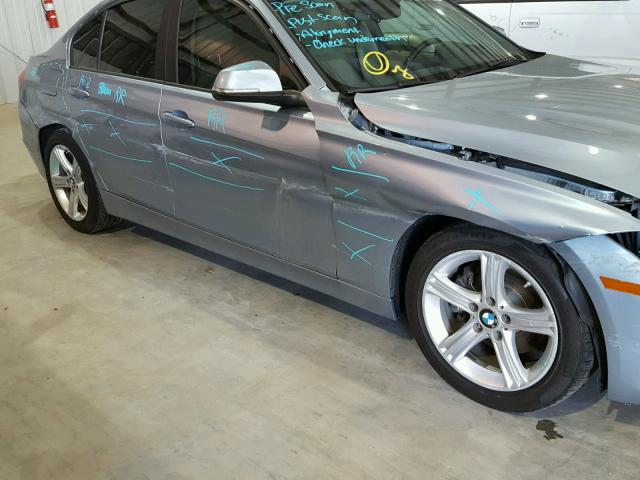 WBA3B1G50ENS78211 - 2014 BMW 320 I BLUE photo 9