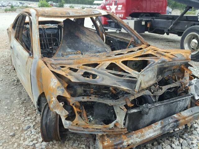 1HGEM22165L037170 - 2005 HONDA CIVIC DX V BURN photo 9