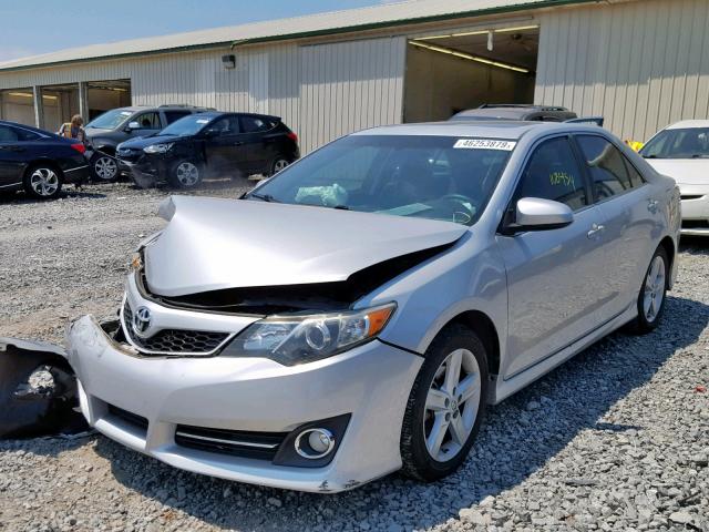 4T1BF1FK4CU090705 - 2012 TOYOTA CAMRY BASE SILVER photo 2