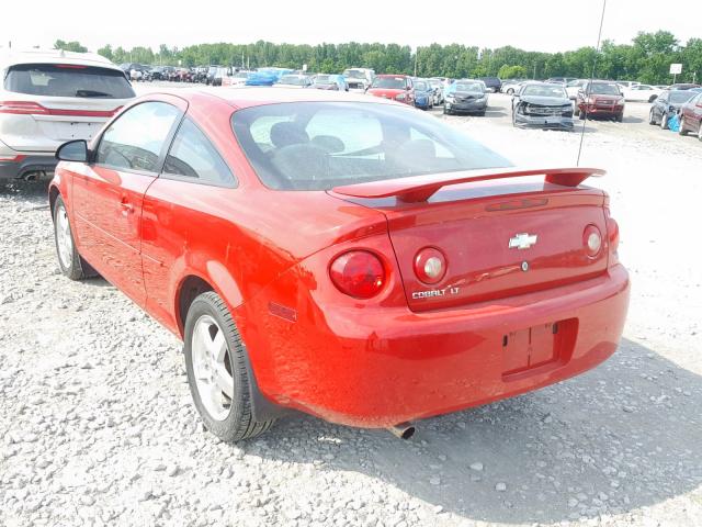 1G1AL15FX77114421 - 2007 CHEVROLET COBALT LT RED photo 3