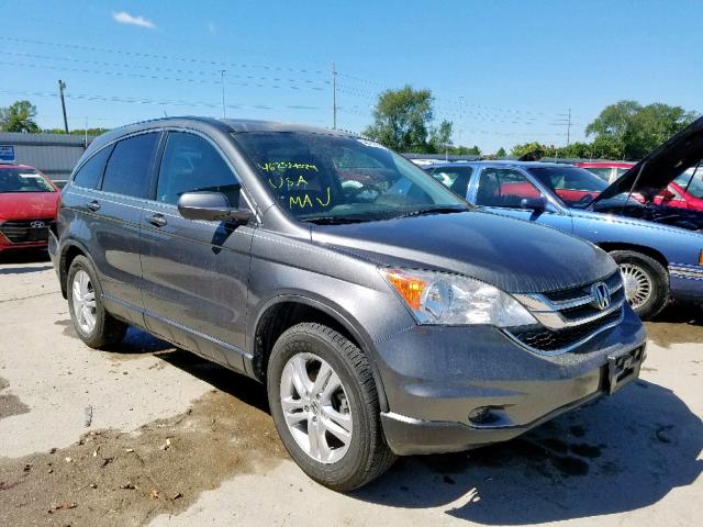 5J6RE3H77BL046545 - 2011 HONDA CR-V EXL SILVER photo 1