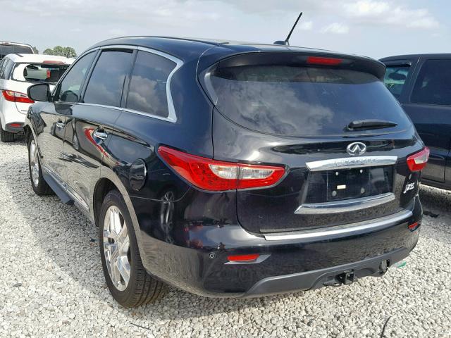 5N1AL0MMXDC311749 - 2013 INFINITI JX35 CHARCOAL photo 3