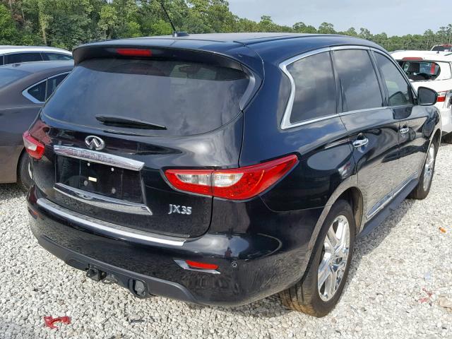 5N1AL0MMXDC311749 - 2013 INFINITI JX35 CHARCOAL photo 4