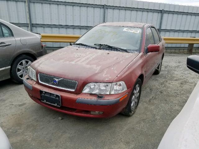 YV1VS29541F656396 - 2001 VOLVO S40 1.9T RED photo 2