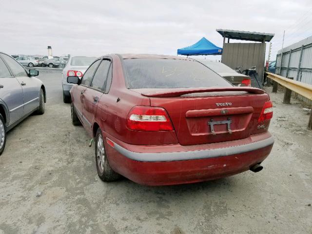 YV1VS29541F656396 - 2001 VOLVO S40 1.9T RED photo 3