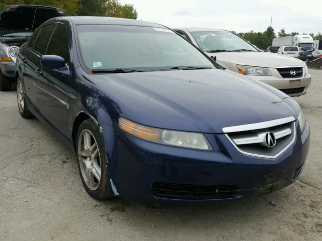 19UUA66205A004580 - 2005 ACURA TL BLUE photo 1