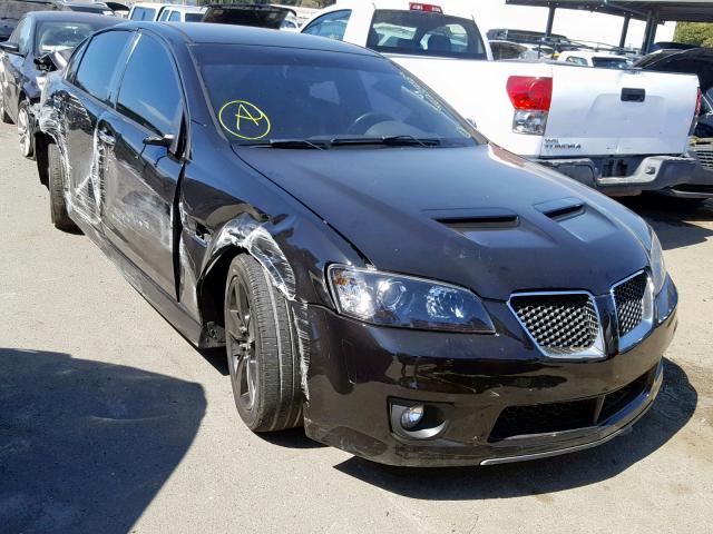 6G2EC57Y58L126491 - 2008 PONTIAC G8 GT BLACK photo 1