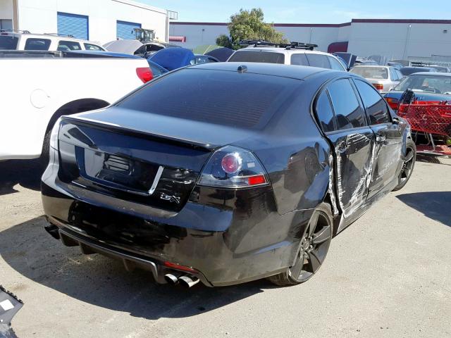 6G2EC57Y58L126491 - 2008 PONTIAC G8 GT BLACK photo 4