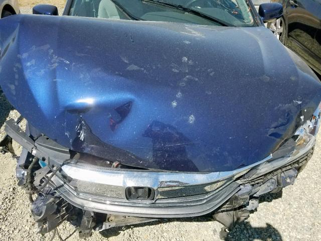 1HGCR2F80GA120320 - 2016 HONDA ACCORD EXL BLUE photo 7