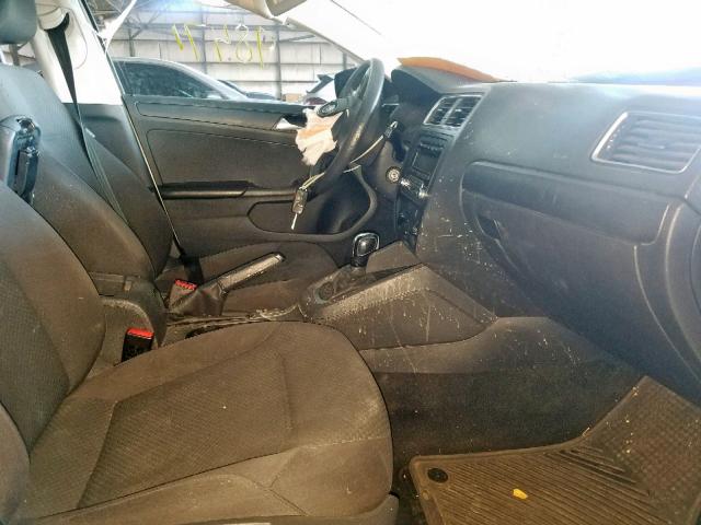 3VW2K7AJ7EM445324 - 2014 VOLKSWAGEN JETTA BASE Սպիտակ լուսանկար 5