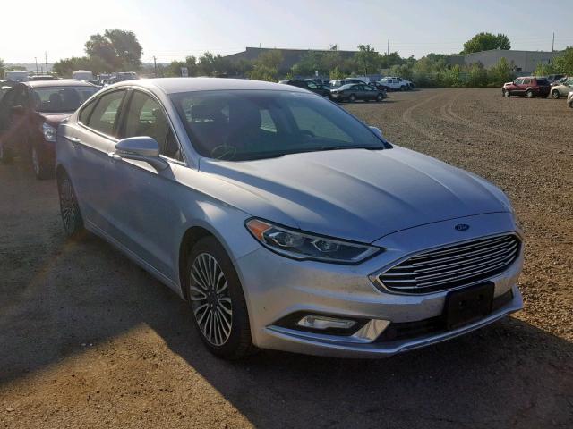 3FA6P0D99HR330204 - 2017 FORD FUSION TIT SILVER photo 1