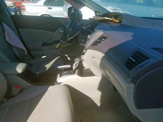 19XFB2F9XCE363178 - 2012 HONDA CIVIC EXL 白色 照片 5