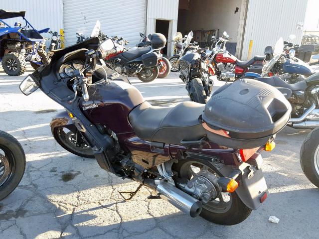 JKAZGCA16XB511720 - 1999 KAWASAKI ZG1000 MAROON photo 3