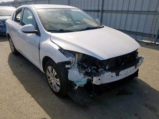 JM1BL1UG2B1362244 - 2011 MAZDA 3 I WHITE photo 1