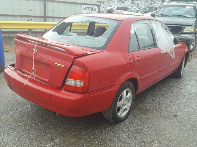 JM1BJ2210X0154547 - 1999 MAZDA PROTEGE ES 红色 照片 4