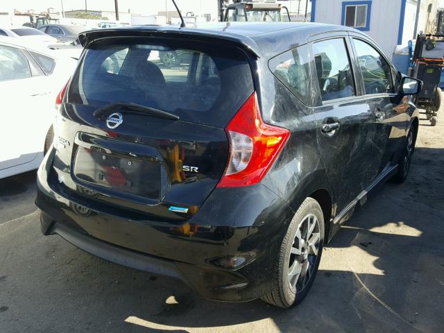 3N1CE2CP0FL423579 - 2015 NISSAN VERSA NOTE BLACK photo 4