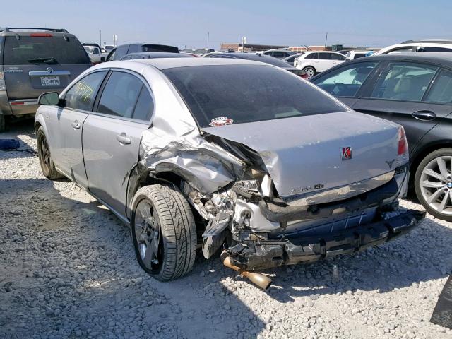 1G8ZS57B49F136884 - 2009 SATURN AURA XE SILVER photo 3