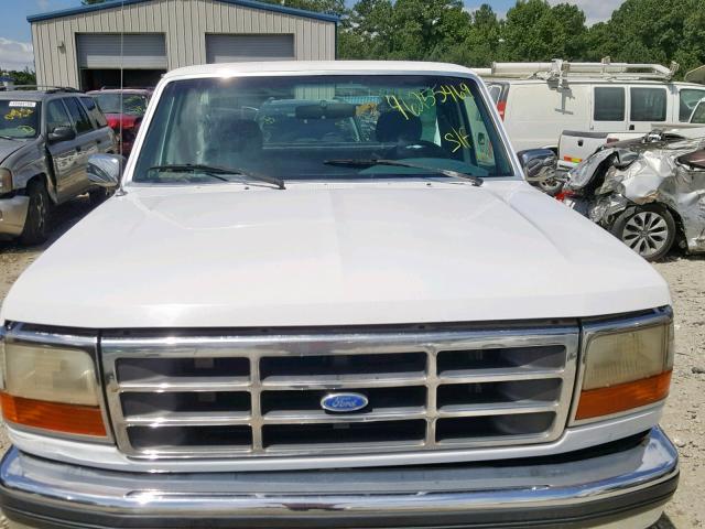 1FTEF14NXRNB51637 - 1994 FORD F150 WHITE photo 7