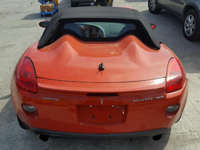 1G2MG35X47Y136832 - 2007 PONTIAC SOLSTICE G RED photo 6