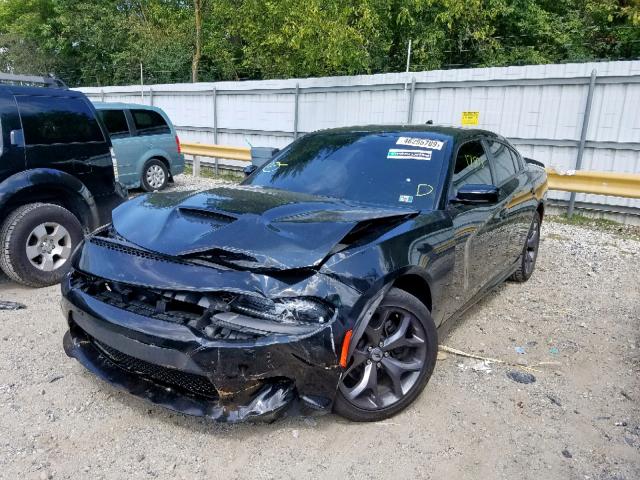 2C3CDXHG9KH561067 - 2019 DODGE CHARGER GT BLACK photo 2