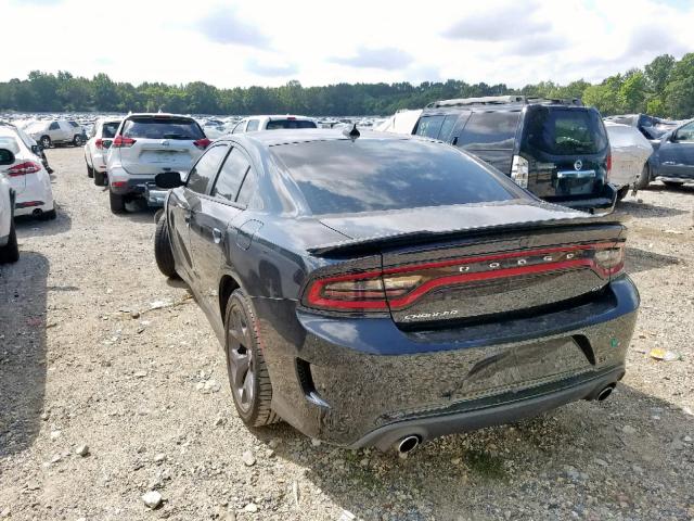 2C3CDXHG9KH561067 - 2019 DODGE CHARGER GT BLACK photo 3