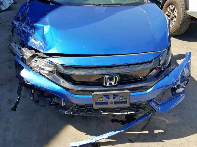 SHHFK7H47JU407674 - 2018 HONDA CIVIC SPOR BLUE photo 7