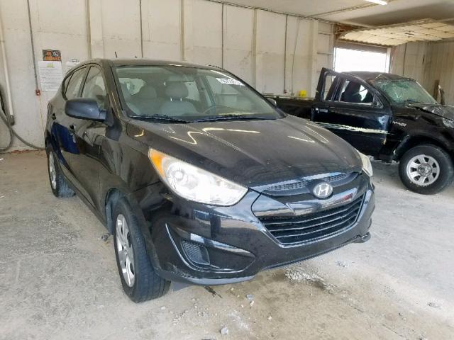 KM8JT3AB7BU121581 - 2011 HYUNDAI TUCSON GL BLACK photo 1