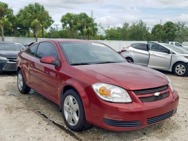 1G1AL15F477114298 - 2007 CHEVROLET COBALT LT RED photo 1