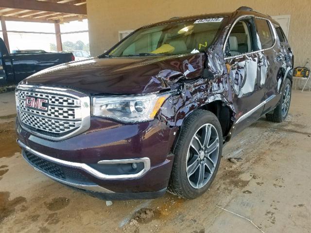 1GKKNPLS7JZ150365 - 2018 GMC ACADIA DEN PURPLE photo 2