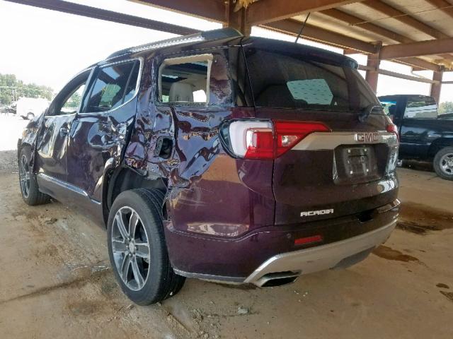 1GKKNPLS7JZ150365 - 2018 GMC ACADIA DEN PURPLE photo 3