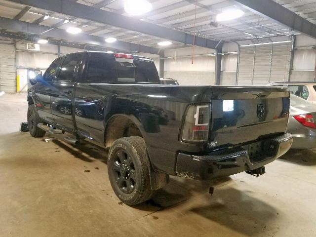 3C6UR5JJ1EG280551 - 2014 RAM 2500 SLT BLACK photo 3