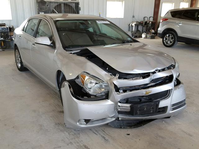 1G1ZC5EB0AF115646 - 2010 CHEVROLET MALIBU 1LT SILVER photo 1