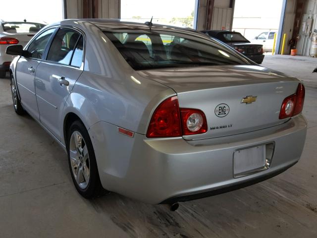 1G1ZC5EB0AF115646 - 2010 CHEVROLET MALIBU 1LT SILVER photo 3