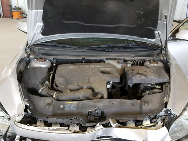 1G1ZC5EB0AF115646 - 2010 CHEVROLET MALIBU 1LT SILVER photo 7