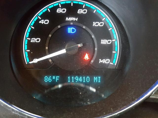 1G1ZC5EB0AF115646 - 2010 CHEVROLET MALIBU 1LT SILVER photo 8