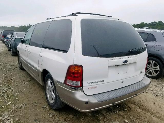 2FMDA53453BA52572 - 2003 FORD WINDSTAR S WHITE photo 3